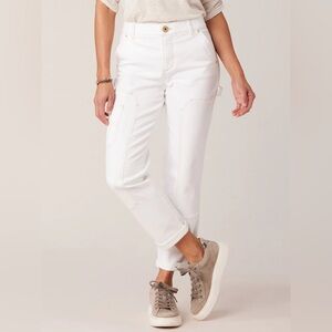 Democracy “Ab”solution High Rise Oversized Patch Pocket Roll Cuff Utility Pant